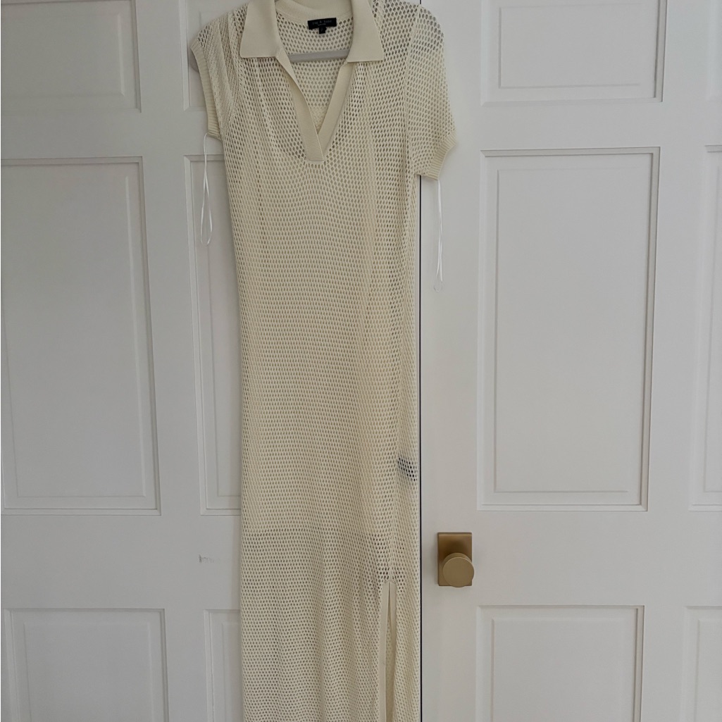 Rag & Bone Cream Maxi Dress